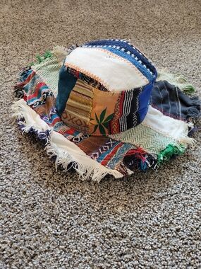 Rising International Multicolor Patchwork Boho Bucket Hat